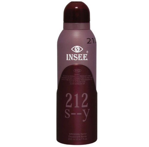 اسپری خوش بو کننده بدن زنانه اینسی مدل S-- -- Y 212 حجم 200 میل