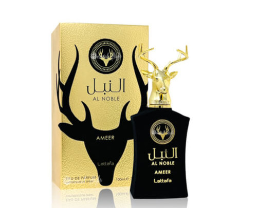 عطر ادکلن النبل عامر مشکی لطافه حجم 100 میل