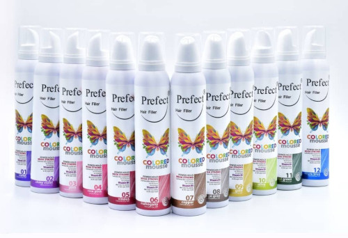 موس مو رنگی پرفکت هیر فیلر حجم 150 میلی لیتر